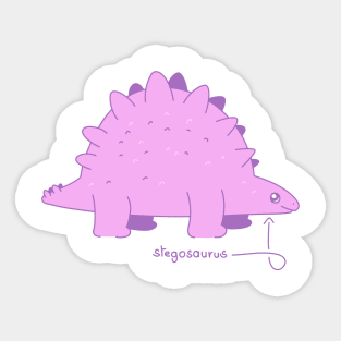 stegosaurus Sticker